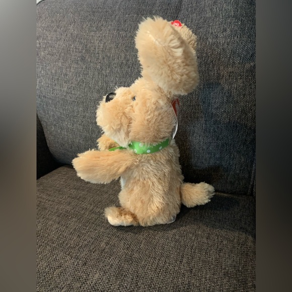 Cuddle Barn Animated Plush Dog Toy Sings Happy And You Know It 11" Claps Hands - Picture 3 of 6